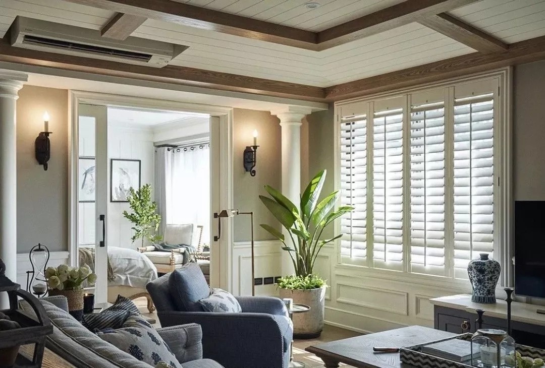 裝修案例美式簡(jiǎn)約風(fēng)格室內(nèi)裝修效果圖-客廳 裝修案例美式簡(jiǎn)約風(fēng)格室內(nèi)裝修效果圖-客廳