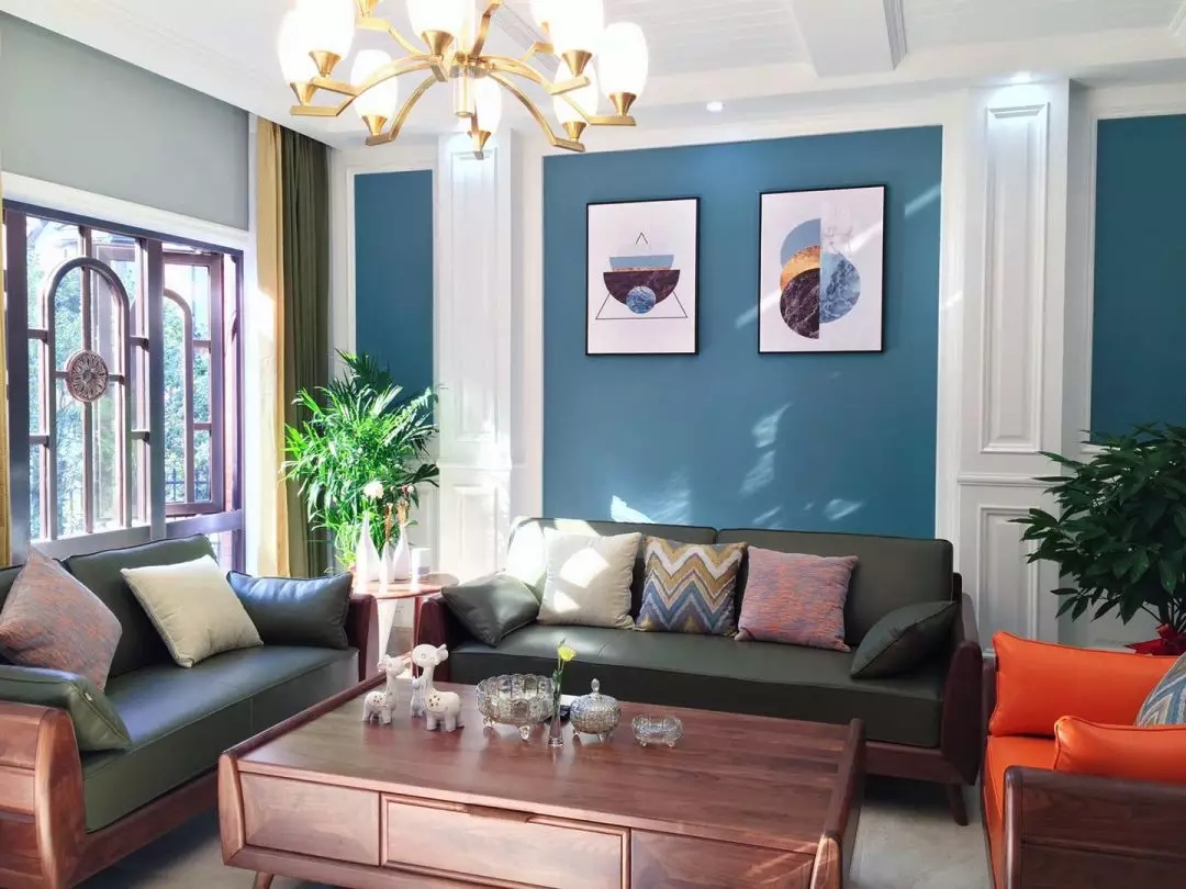 別墅裝修現(xiàn)代美式風(fēng)格-客廳 別墅裝修現(xiàn)代美式風(fēng)格-客廳