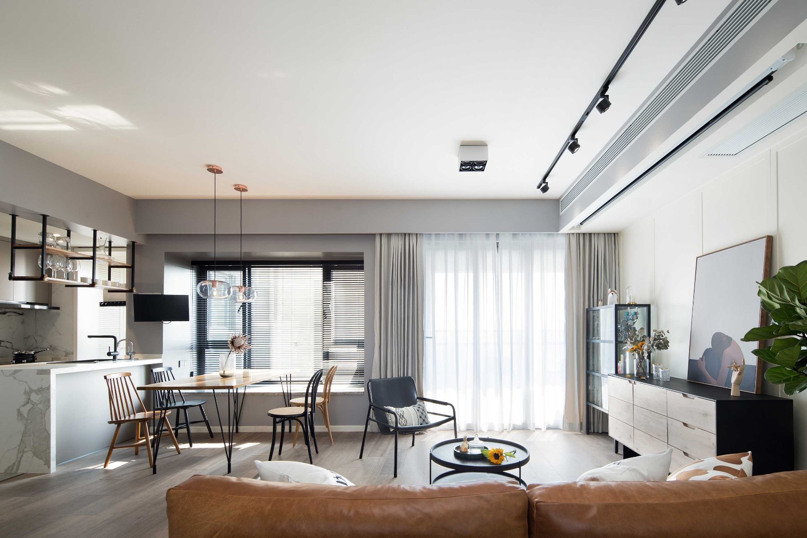 裝修案例美式風格室內(nèi)裝修效果圖-客餐廳 裝修案例美式風格室內(nèi)裝修效果圖-客餐廳