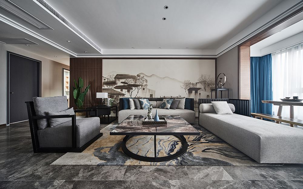 佛山市龍光·天瀛現(xiàn)代簡約風(fēng)格三居室裝修案例