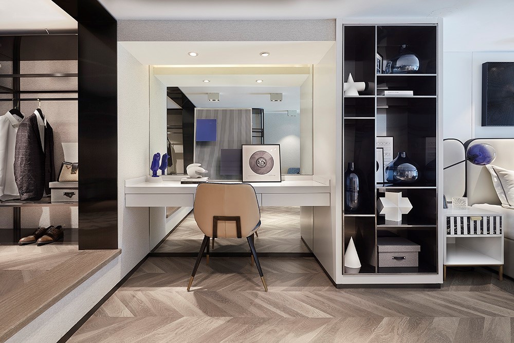 現(xiàn)代前衛(wèi)風(fēng)格室內(nèi)家裝案例效果圖-臥室梳妝臺(tái) 現(xiàn)代前衛(wèi)風(fēng)格室內(nèi)家裝案例效果圖-臥室梳妝臺(tái)