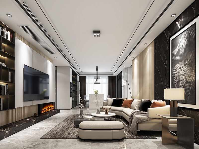 常州市玉蘭廣場(chǎng)春曉苑現(xiàn)代簡(jiǎn)約風(fēng)格三居室裝修案例