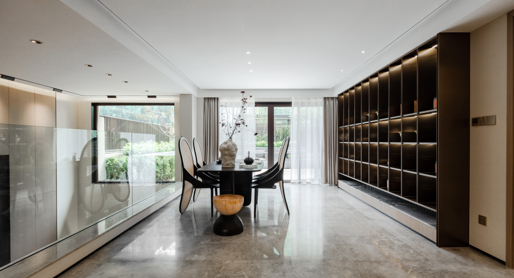 現(xiàn)代簡(jiǎn)約風(fēng)格別墅設(shè)計(jì)家裝案例-茶室 現(xiàn)代簡(jiǎn)約風(fēng)格別墅設(shè)計(jì)家裝案例-茶室