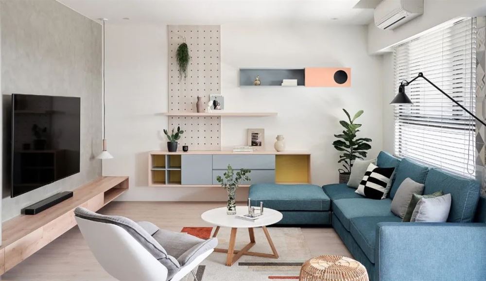 廣州市云星錢隆天譽現(xiàn)代簡約風格三居室裝修案例