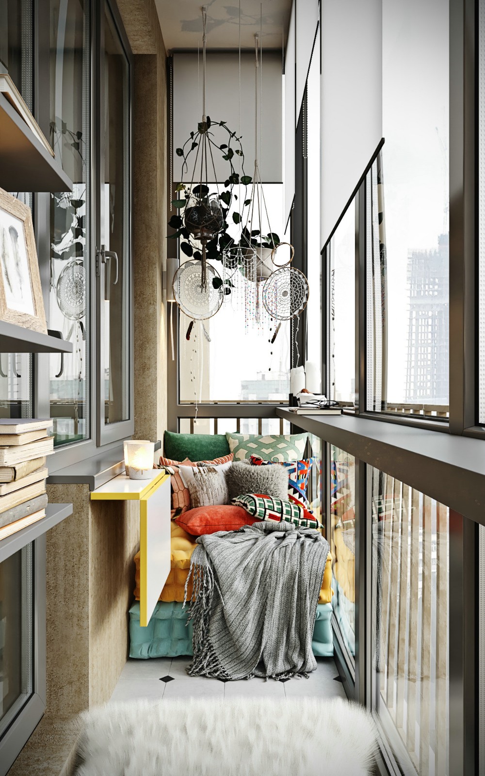 裝修案例混搭風格室內(nèi)裝修效果圖-陽臺 裝修案例混搭風格室內(nèi)裝修效果圖-陽臺