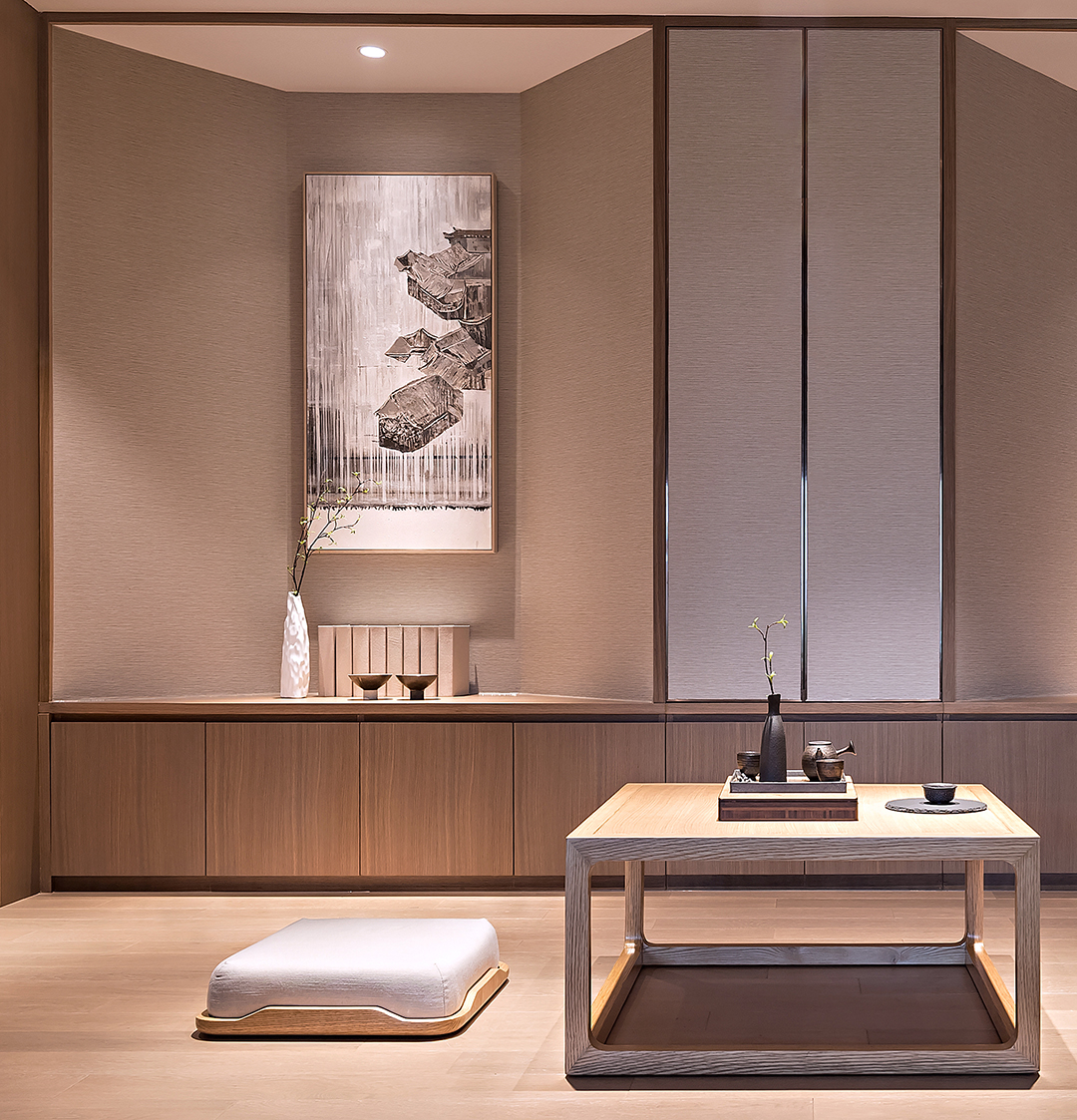 日式原木簡約風(fēng)格室內(nèi)家裝案例效果圖-茶室 日式原木簡約風(fēng)格室內(nèi)家裝案例效果圖-茶室