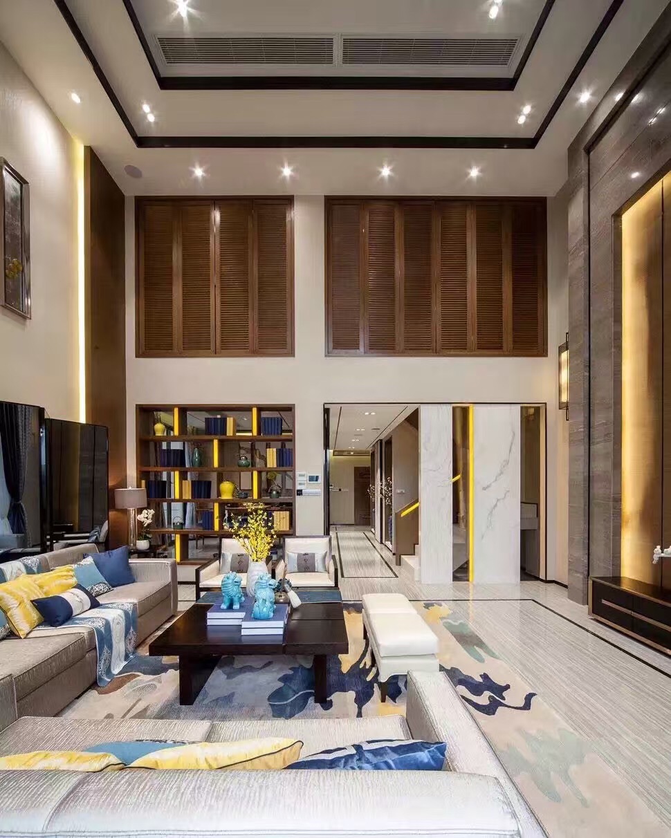 順德碧桂園復(fù)式260平米新中式風(fēng)格裝修案例-客廳 順德碧桂園復(fù)式260平米新中式風(fēng)格裝修案例-客廳