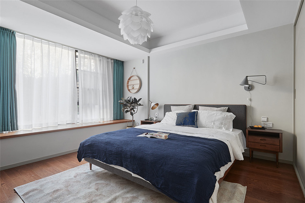 南寧榮和公園墅別墅290平米北歐風(fēng)格室內(nèi)裝修案例-主臥 南寧榮和公園墅別墅290平米北歐風(fēng)格室內(nèi)裝修案例-主臥