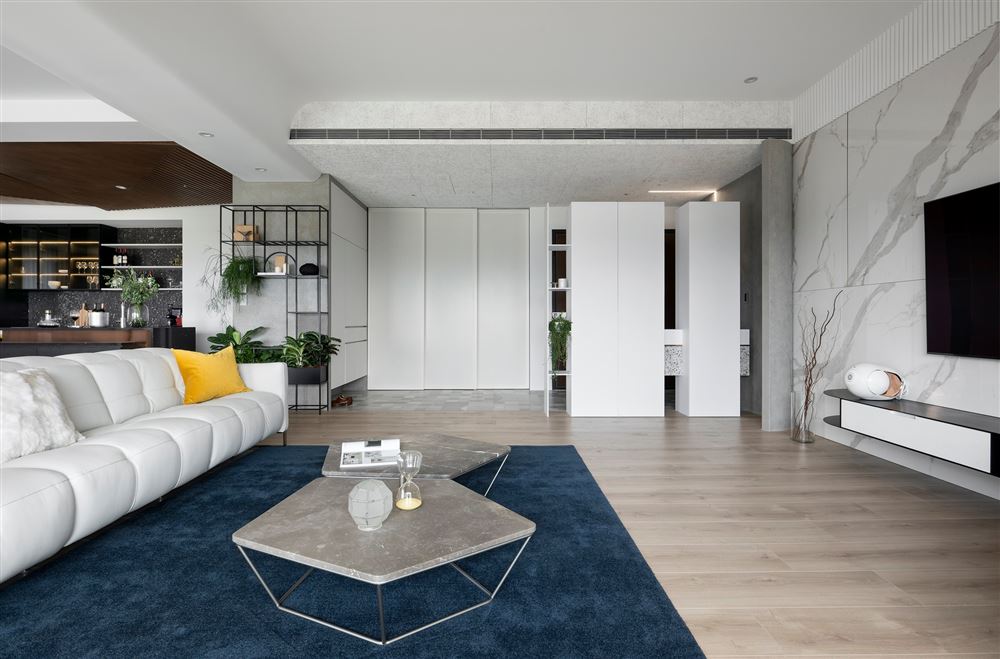 佛山市中建順控·云熙悅城現(xiàn)代簡約風格四居室裝修案例