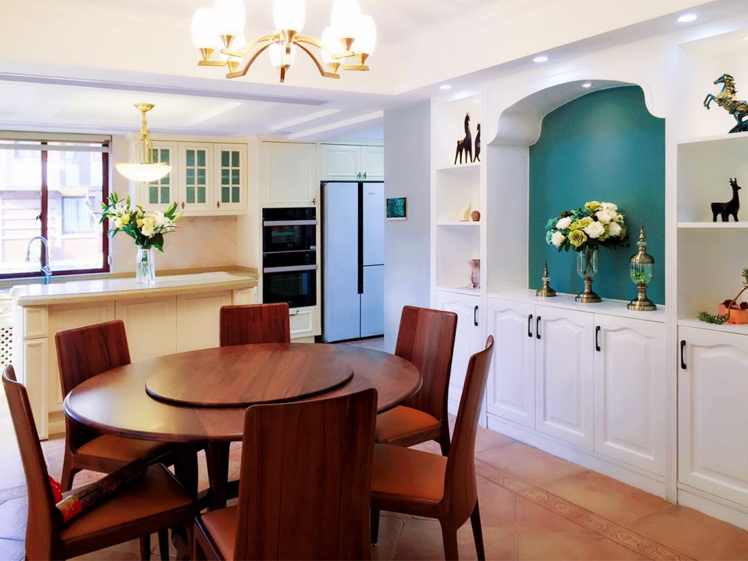 別墅裝修現(xiàn)代美式風(fēng)格-餐廳 別墅裝修現(xiàn)代美式風(fēng)格-餐廳