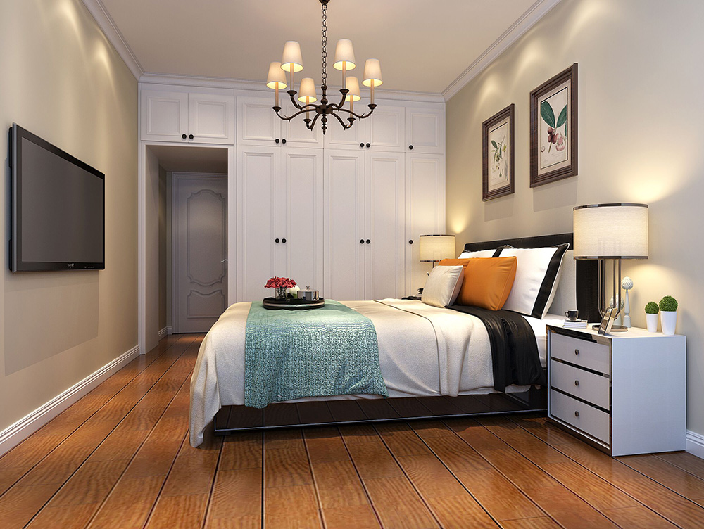 裝修公司簡歐風(fēng)格室內(nèi)裝修效果圖-次臥 裝修公司簡歐風(fēng)格室內(nèi)裝修效果圖-次臥