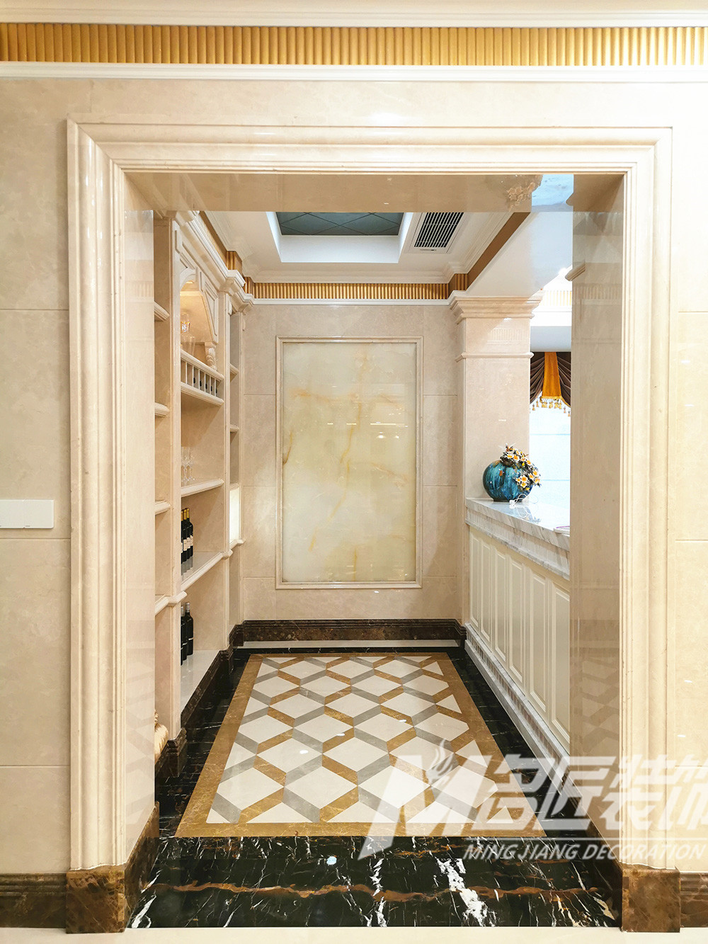 歐式別墅裝修設計-別墅走廊