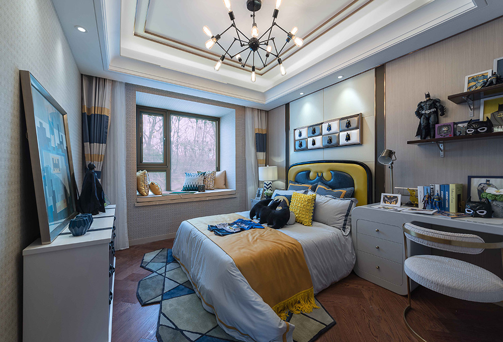 南寧龍光玖瓏湖三居136平米歐式風(fēng)格室內(nèi)裝修案例-兒童房 南寧龍光玖瓏湖三居136平米歐式風(fēng)格室內(nèi)裝修案例-兒童房