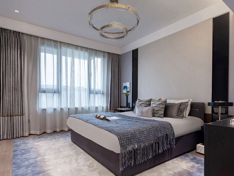 河源市霸王花·麗江花園現(xiàn)代簡約風格三居室裝修案例