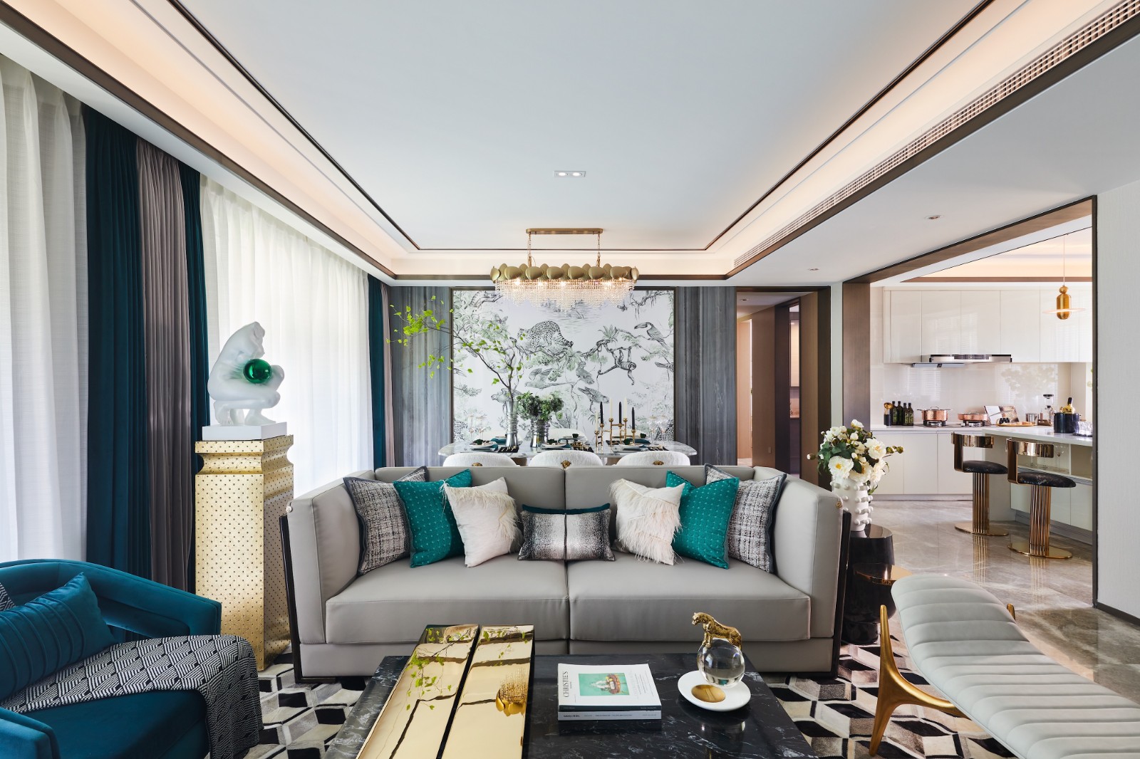 新中式風(fēng)格家裝設(shè)計(jì)室內(nèi)裝修效果圖-客廳 新中式風(fēng)格家裝設(shè)計(jì)室內(nèi)裝修效果圖-客廳