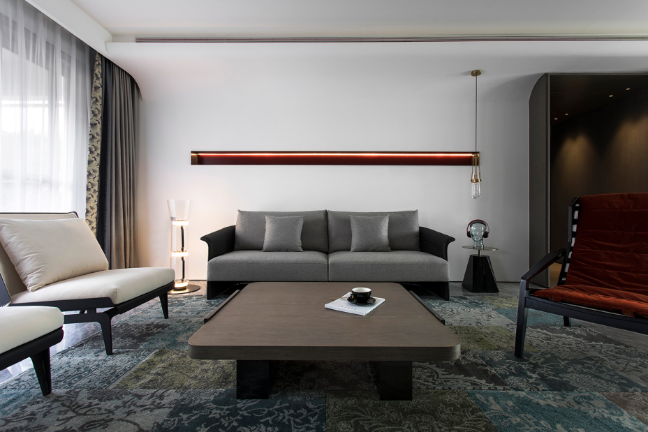 現(xiàn)代風(fēng)格室內(nèi)家裝案例效果圖-客廳 現(xiàn)代風(fēng)格室內(nèi)家裝案例效果圖-客廳