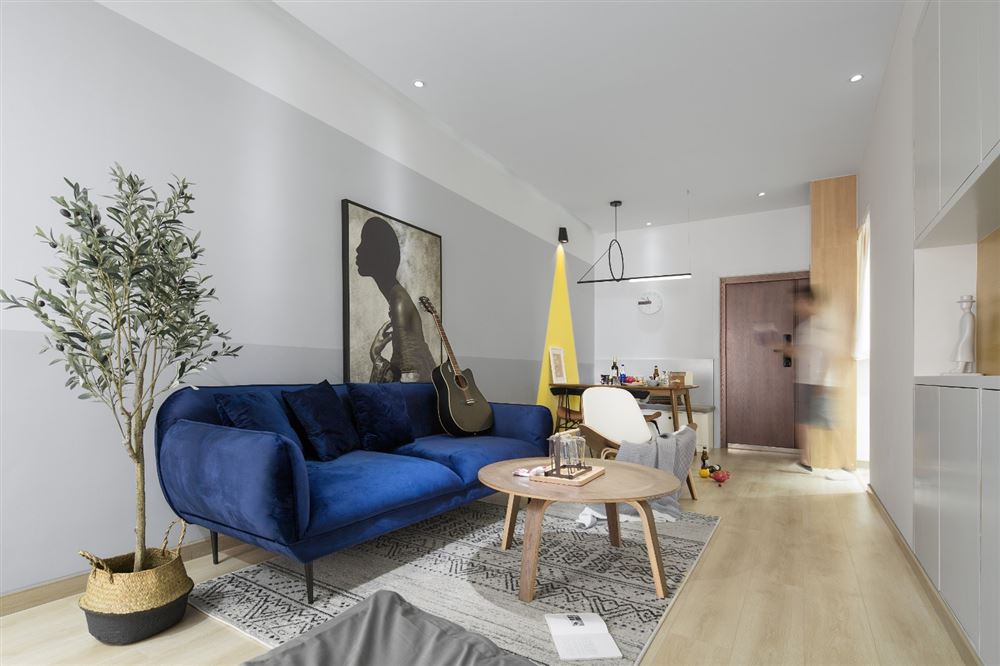 佛山市招商·悅府北歐風(fēng)格二居室裝修案例