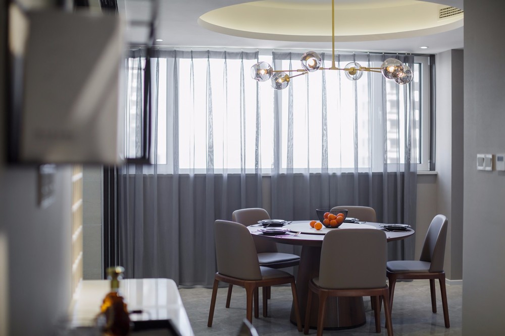 現(xiàn)代簡約風(fēng)格室內(nèi)家裝案例效果圖-餐廳 現(xiàn)代簡約風(fēng)格室內(nèi)家裝案例效果圖-餐廳