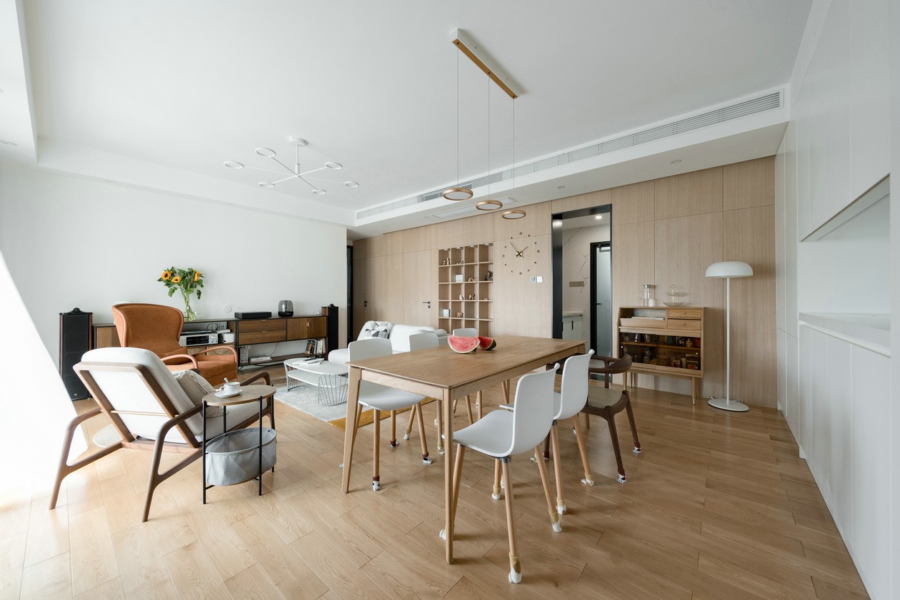 日式原木風(fēng)格室內(nèi)設(shè)計(jì)家裝案例-客廳 日式原木風(fēng)格室內(nèi)設(shè)計(jì)家裝案例-客廳