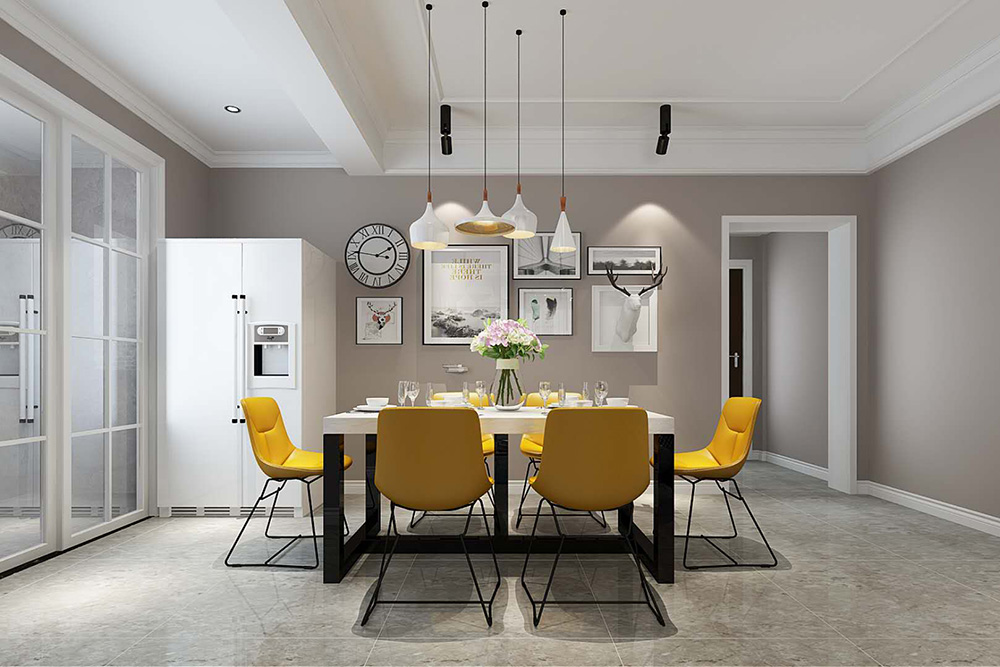 裝修公司北歐風格室內裝修效果圖-餐廳 裝修公司北歐風格室內裝修效果圖-餐廳