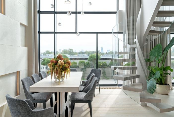 佛山市鵬瑞皓玥灣北歐風(fēng)格復(fù)式裝修案例