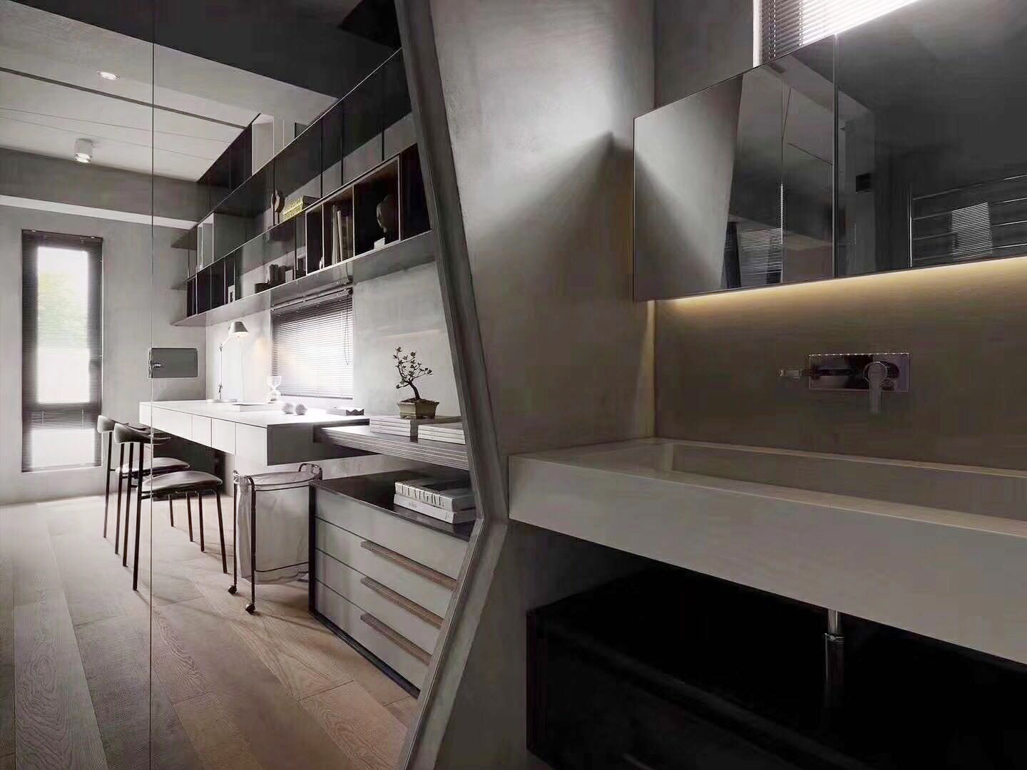 星星凱旋國際三居128平米簡(jiǎn)約現(xiàn)代風(fēng)格裝修案例-臥室