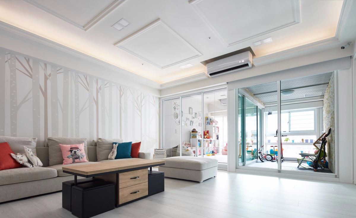 現(xiàn)代美式風(fēng)格家裝設(shè)計(jì)室內(nèi)裝修效果圖-客廳 現(xiàn)代美式風(fēng)格家裝設(shè)計(jì)室內(nèi)裝修效果圖-客廳