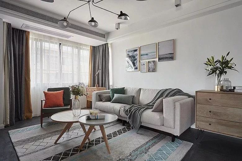 佛山市海倫堡菁華府北歐風格三居室裝修案例