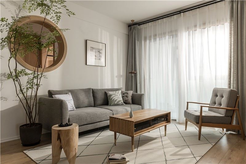 深圳市保利勤誠(chéng)達(dá)譽(yù)都北歐風(fēng)格三居室裝修案例