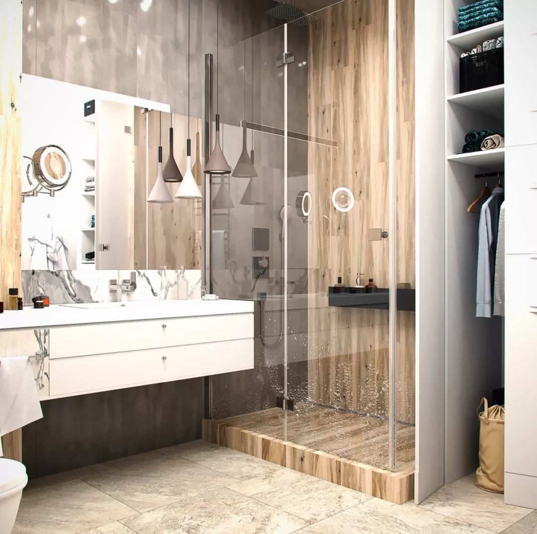 簡歐現(xiàn)代混搭風(fēng)格家裝設(shè)計室內(nèi)裝修效果圖-衛(wèi)生間 簡歐現(xiàn)代混搭風(fēng)格家裝設(shè)計室內(nèi)裝修效果圖-衛(wèi)生間