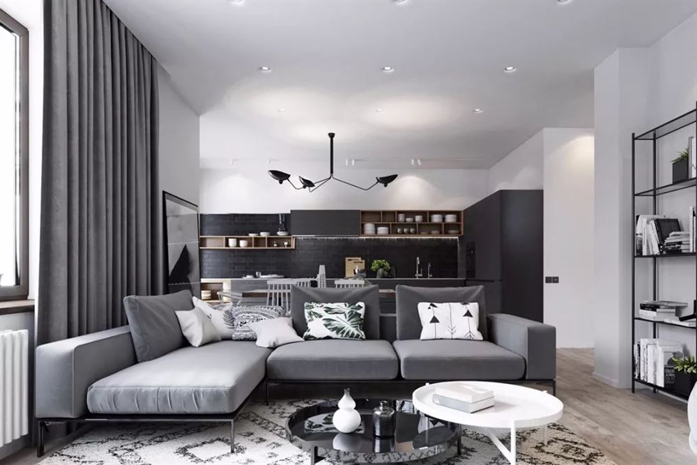 佛山市保利天悅現(xiàn)代簡約風(fēng)格復(fù)式裝修案例