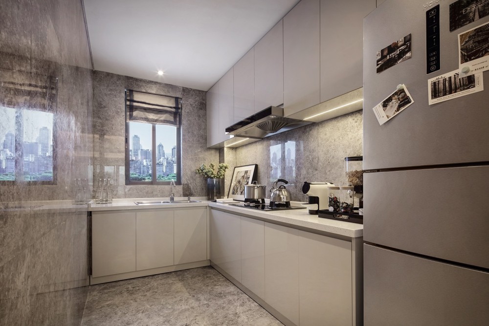 現(xiàn)代輕奢風(fēng)格室內(nèi)設(shè)計(jì)家裝案例-廚房 現(xiàn)代輕奢風(fēng)格室內(nèi)設(shè)計(jì)家裝案例-廚房