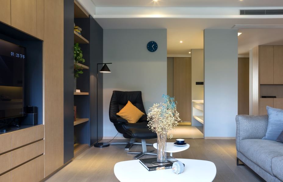 江門(mén)市星海灣華庭現(xiàn)代簡(jiǎn)約風(fēng)格三居室裝修案例