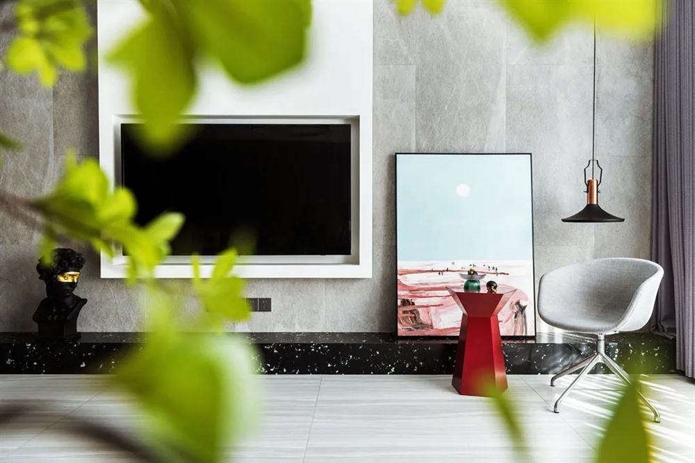 陽江市陽光馬德里北歐風格三居室裝修案例