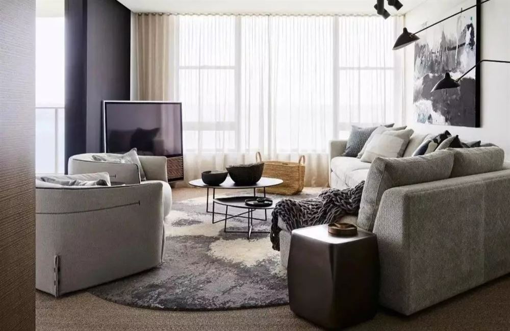 佛山市招商曦岸北歐風格三居室裝修案例