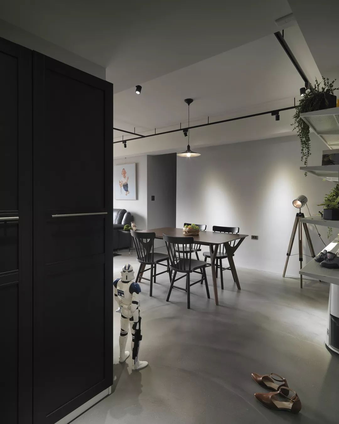 現(xiàn)代工業(yè)風風格家裝設計室內(nèi)裝修效果圖-餐廳 現(xiàn)代工業(yè)風風格家裝設計室內(nèi)裝修效果圖-餐廳