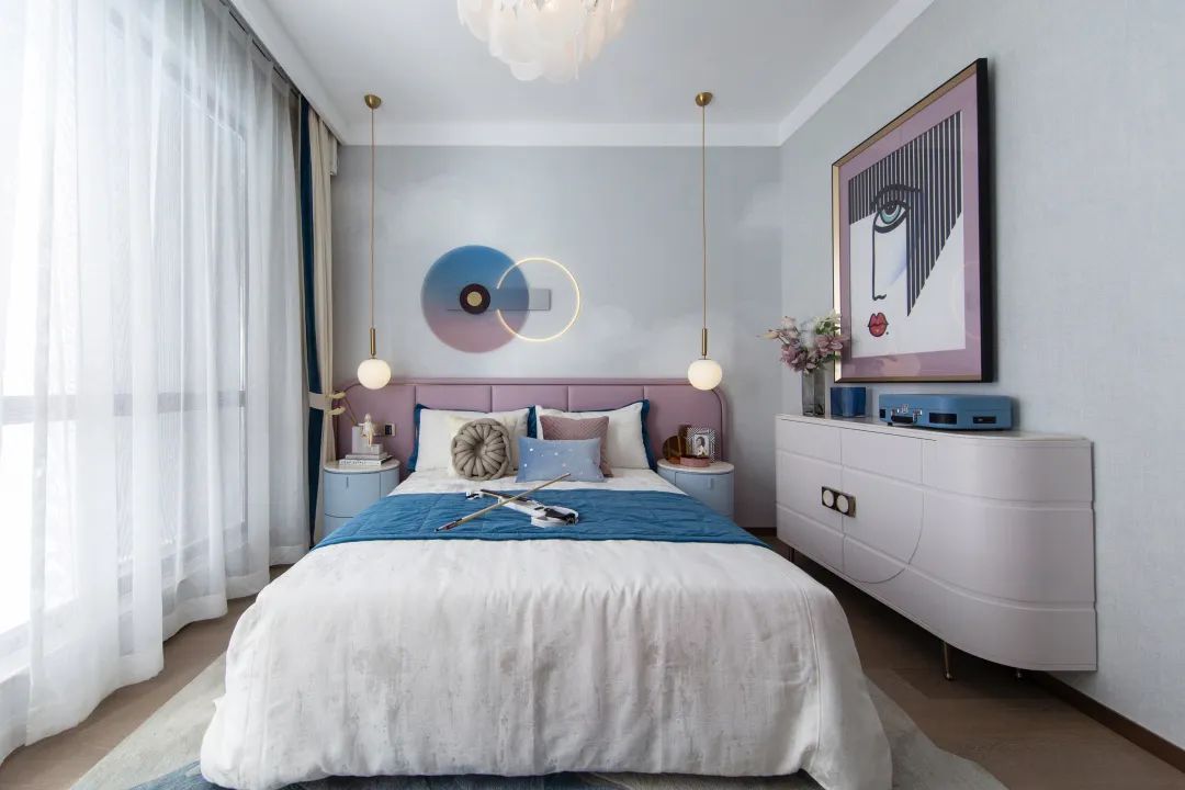 現(xiàn)代輕奢風格室內(nèi)設計家裝案例-女孩房