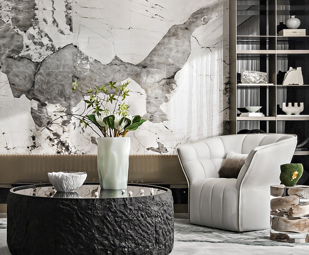 現(xiàn)代簡約風格室內(nèi)設計家裝案例-茶幾 現(xiàn)代簡約風格室內(nèi)設計家裝案例-茶幾