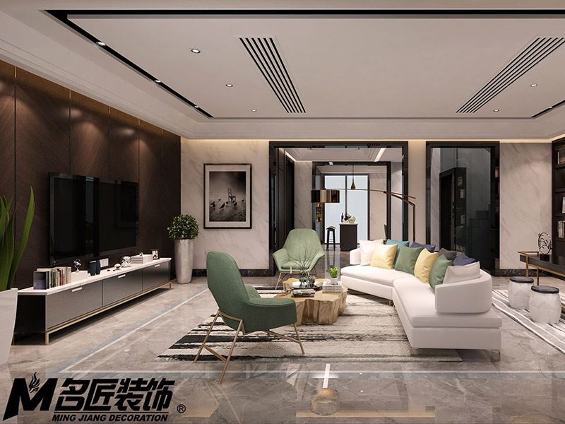 常州市御城歐式風(fēng)格別墅裝修案例