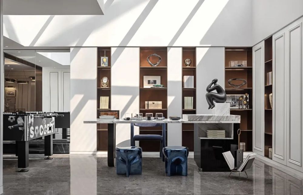 輕奢北歐風(fēng)格室內(nèi)家裝案例效果圖-夾層空間 輕奢北歐風(fēng)格室內(nèi)家裝案例效果圖-夾層空間