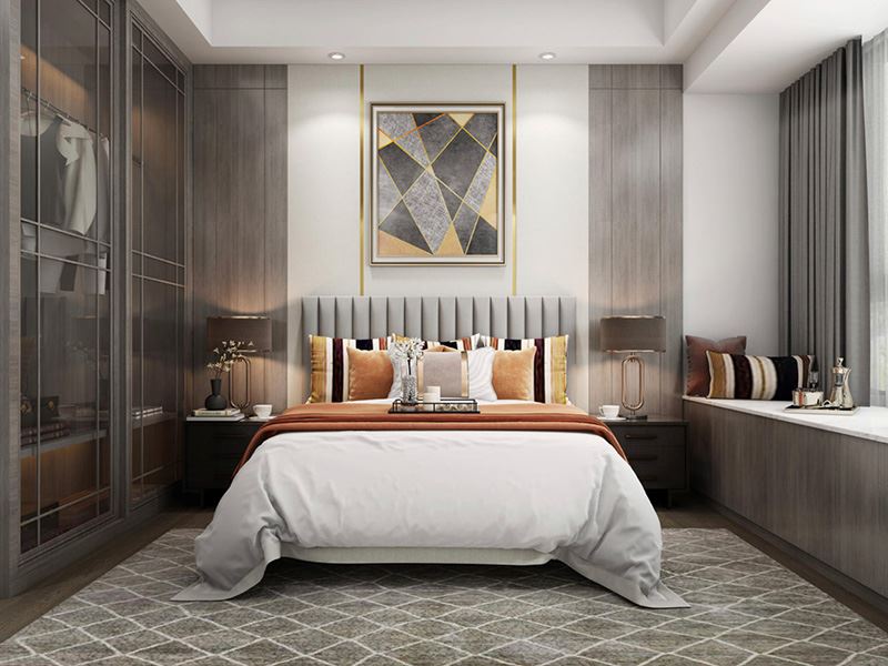 茂名市粵西明珠現(xiàn)代簡約風格三居室裝修案例