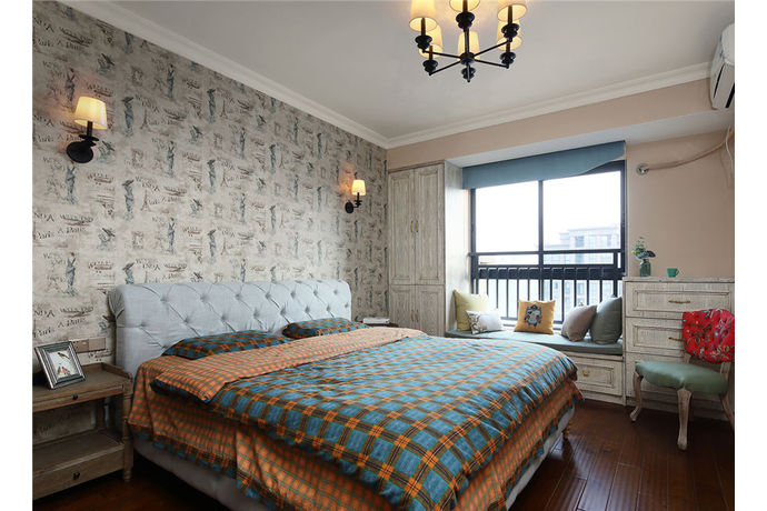 廣州裝修公司美式風(fēng)格室內(nèi)裝修效果圖-臥室 廣州裝修公司美式風(fēng)格室內(nèi)裝修效果圖-臥室