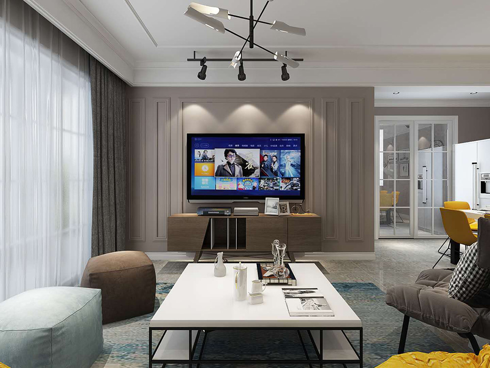 裝修公司北歐風格室內裝修效果圖-客廳 裝修公司北歐風格室內裝修效果圖-客廳