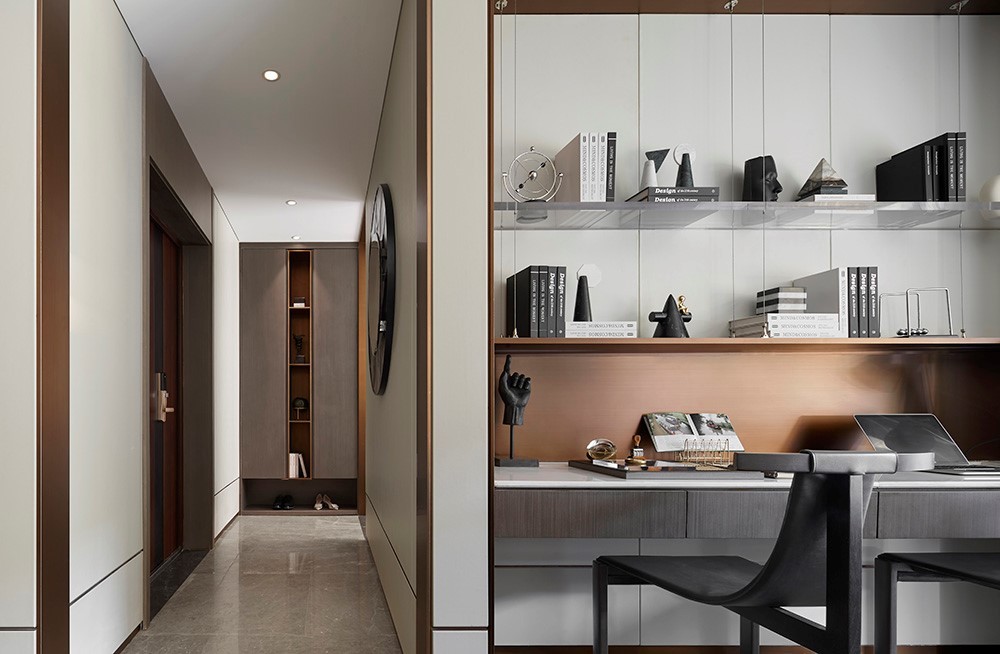 現(xiàn)代輕奢風(fēng)格室內(nèi)家裝案例效果圖-走廊 現(xiàn)代輕奢風(fēng)格室內(nèi)家裝案例效果圖-走廊