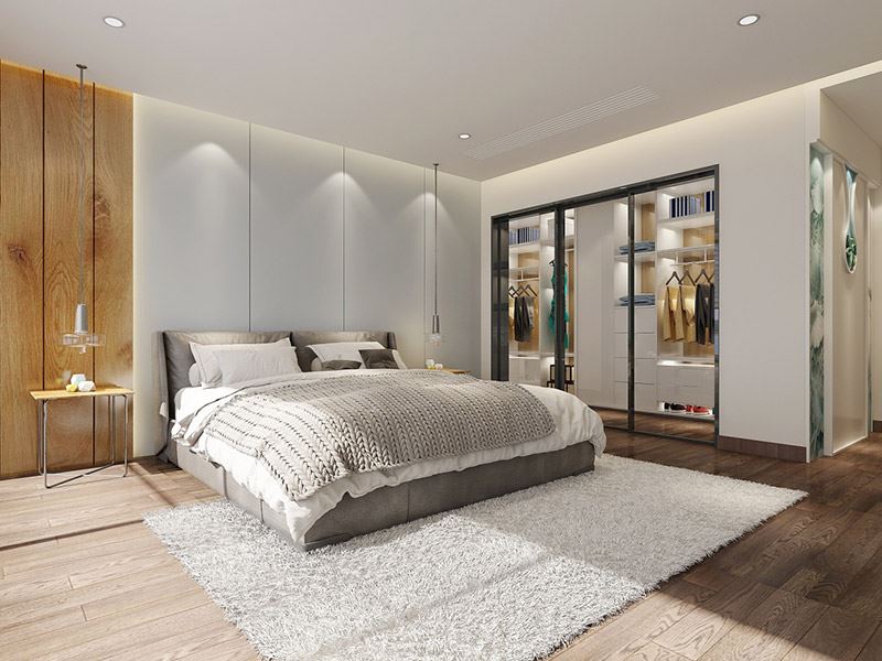 自貢市泰豐國際城一期現(xiàn)代簡約風格別墅裝修案例