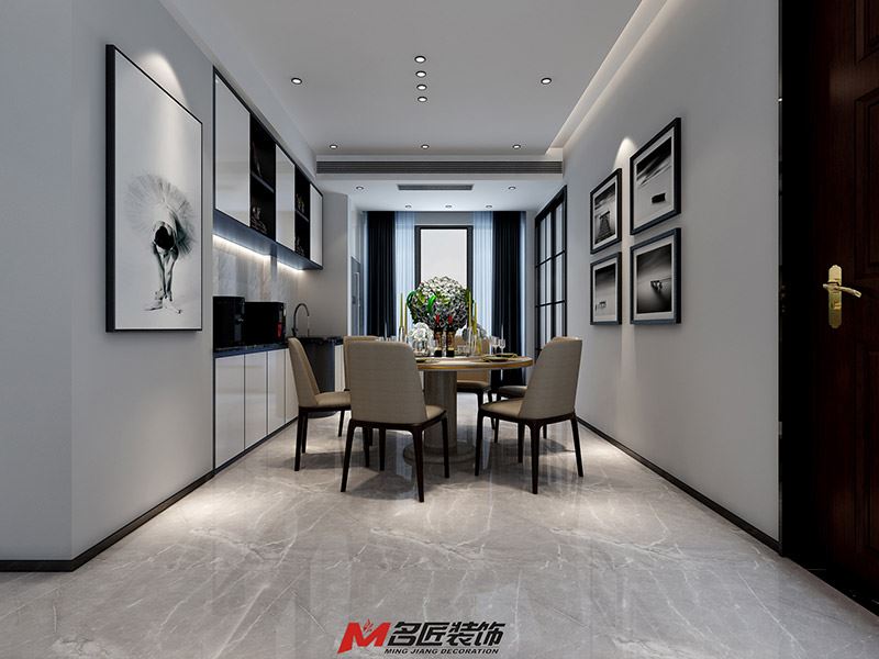 廣州市品實(shí)云湖花城歐式風(fēng)格二居室裝修案例