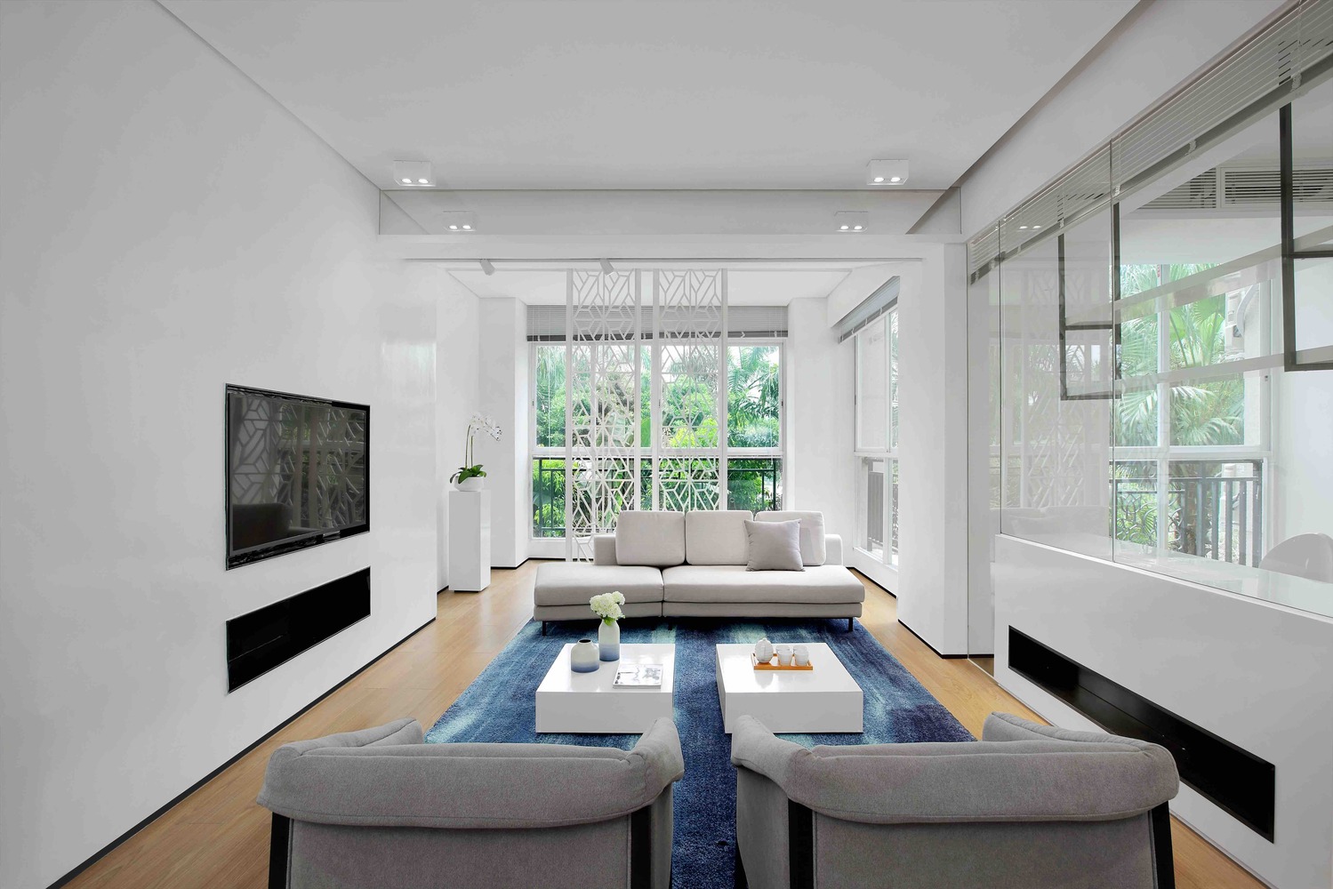 裝修公司現代簡約風格室內裝修效果圖-客廳 裝修公司現代簡約風格室內裝修效果圖-客廳