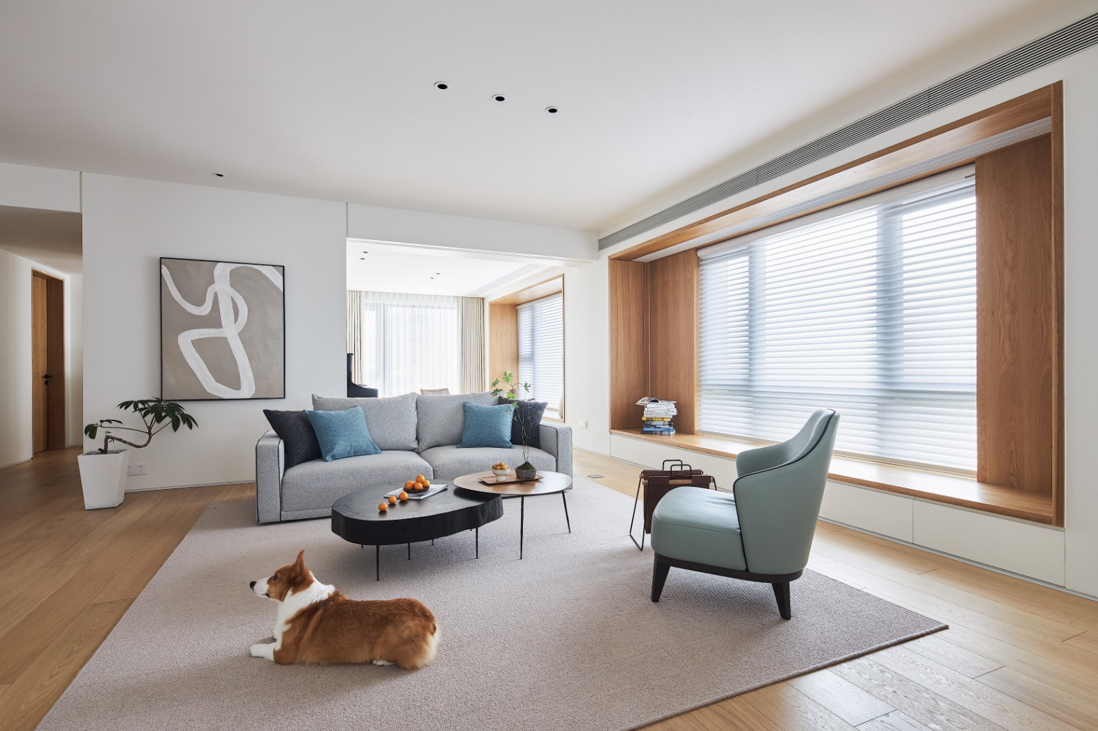 裝修案例日式簡約風(fēng)格室內(nèi)裝修效果圖-客廳 裝修案例日式簡約風(fēng)格室內(nèi)裝修效果圖-客廳