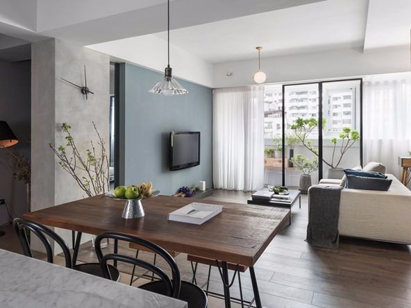 圓融廣場(chǎng)二居99平米北歐風(fēng)格裝修案例-廚餐廳 圓融廣場(chǎng)二居99平米北歐風(fēng)格裝修案例-廚餐廳