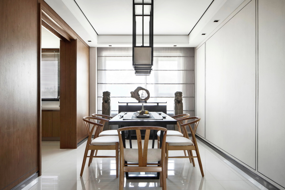 新中式風格室內(nèi)設計家裝案例-餐廳 新中式風格室內(nèi)設計家裝案例-餐廳